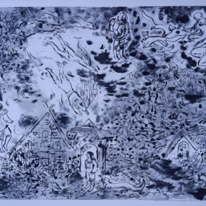 UNTERM SEE | 70 × 94 cm, Farblithographie, 2020