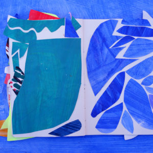 LAU | 21 × 26 cm, Papier, Siebdruck, Pigment, Acryl, 2021