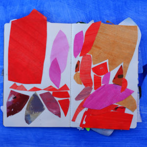 TII | 21 × 26 cm, Papier, Siebdruck, Pigment, Acryl, 2021