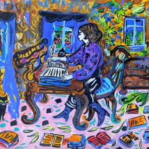 BERNSTEIN II | 64 × 90 cm, Tusche auf Papier, 2025